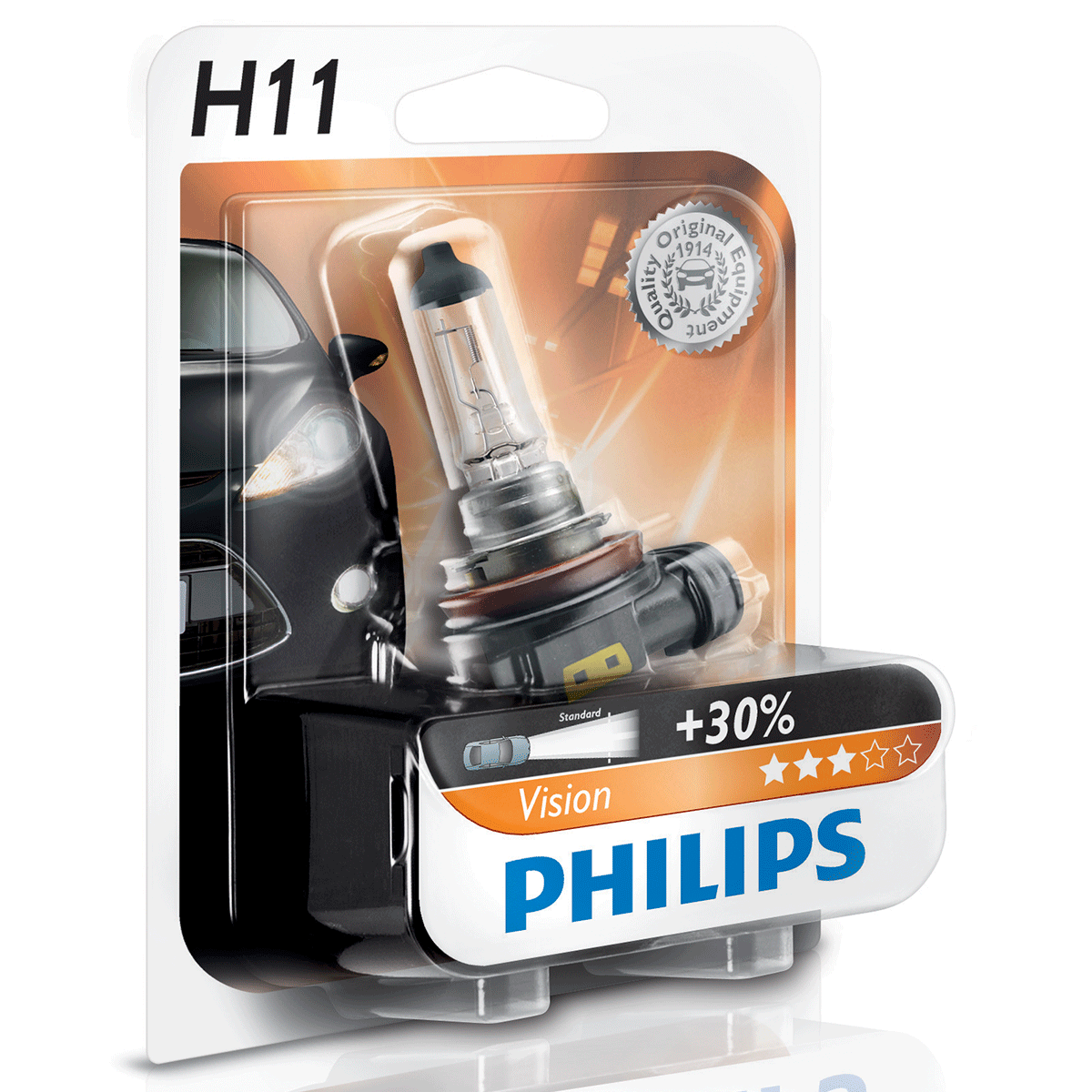 Купить Лампа галогеновая philips H11 12V 55W PGJ19-2 Vision+30% в Бийске |  Бесплатная установка Лампа галогеновая philips H11 12V 55W PGJ19-2  Vision+30% в Бийске Freesetup.ru